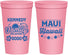 Personalized Family Vacation 22 oz Stadium Cups - Hawaii | 180040