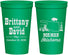 Personalized Wedding 22 oz Stadium Cups - Oklahoma | 185