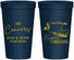 Personalized Wedding 22 oz Stadium Cups - Oregon | 186