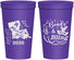 Personalized Mardi Gras 22 oz Stadium Cups - Beads And Bling | 190002