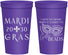 Personalized Mardi Gras 22 oz Stadium Cups - Nola New Orleans | 190006