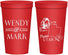 Personalized Wedding 22 oz Stadium Cups - Utah | 193