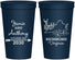 Personalized Wedding 22 oz Stadium Cups - Virginia | 195