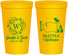 Personalized Wedding 22 oz Stadium Cups - Washington | 196