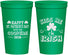 Personalized St Patricks Day 22 oz Stadium Cups - Kiss Me I Am Irish | 200004