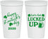 Personalized St Patricks Day 22 oz Stadium Cups - Lucked Up | 200007