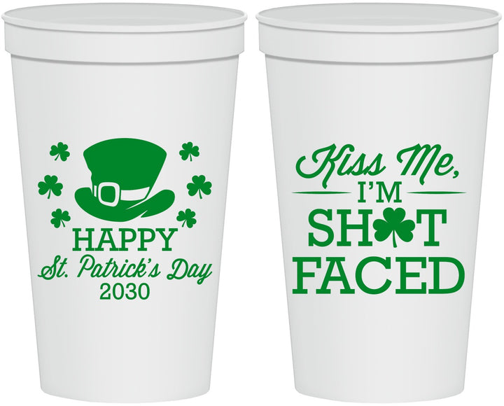 Personalized St Patricks Day 22 oz Stadium Cups - Leprechaun | 200009