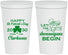 Personalized St Patricks Day 22 oz Stadium Cups - Shenanigans Leprechaun | 200011