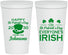Personalized St Patricks Day 22 oz Stadium Cups - Irish Leprechaun | 200013