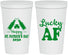 Personalized St Patricks Day 22 oz Stadium Cups - Lucky Af | 200017