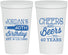 Personalized Birthday 22 oz Stadium Cups - Cheers Beers To 40 Years | 20002