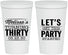Personalized Birthday 22 oz Stadium Cups - 30th | 20017