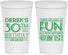 Personalized Birthday 22 oz Stadium Cups - 30th Three Decades Of Fun | 20020
