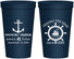 Personalized Birthday 22 oz Stadium Cups - 45th Nautical | 20023