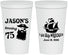 Personalized Birthday 22 oz Stadium Cups - 75th Shipwrecked | 20029