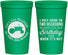 Personalized Birthday 22 oz Stadium Cups - 30th Lets Get Plowed | 20039