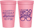 Personalized Birthday 22 oz Stadium Cups - 50th | 20049