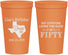Personalized Birthday 22 oz Stadium Cups - 50th | 20051