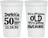 Personalized Birthday 22 oz Stadium Cups - 50th | 20052