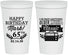 Personalized Birthday 22 oz Stadium Cups - 65th Classic Radio | 20056