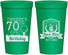 Personalized Birthday 22 oz Stadium Cups - 70th Golf | 20061