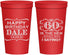 Personalized Birthday 22 oz Stadium Cups - 60th | 20070