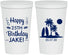 Personalized Birthday 22 oz Stadium Cups - 25th Beach | 20079
