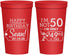 Personalized Birthday 22 oz Stadium Cups - 50th | 20080