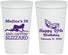 Personalized Birthday 22 oz Stadium Cups - 20th Mardi Gras | 20084
