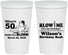 Personalized Birthday 22 oz Stadium Cups - 50th | 20085