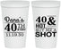Personalized Birthday 22 oz Stadium Cups - 40th | 20086