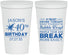 Personalized Birthday 22 oz Stadium Cups - 40th | 20088