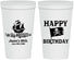 Personalized Birthday 22 oz Stadium Cups - 60th Pirate | 20106