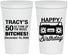 Personalized Birthday 22 oz Stadium Cups - 50th Cassette Tape | 20118