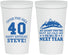 Personalized Birthday 22 oz Stadium Cups - 40th Over The Hill | 20123