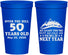Personalized Birthday 22 oz Stadium Cups - 50th Over The Hill | 20124