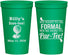 Personalized Birthday 22 oz Stadium Cups - 40th Golf | 20134