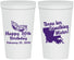 Personalized Birthday 22 oz Stadium Cups - 30th Mardi Gras | 20146