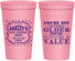 Personalized Birthday 22 oz Stadium Cups - 30th | 20149