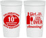 Personalized Birthday 22 oz Stadium Cups - 40th | 20151