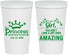 Personalized Birthday 22 oz Stadium Cups - 40th Princess | 20152