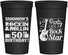 Personalized Birthday 22 oz Stadium Cups - 50th Rock Star | 20173