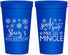 Personalized Birthday 22 oz Stadium Cups - 30th Christmas | 20188