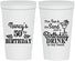 Personalized Birthday 22 oz Stadium Cups - 50th | 20203