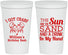 Personalized Birthday 22 oz Stadium Cups - Sun Sand Drink Hand | 20205