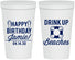 Personalized Birthday 22 oz Stadium Cups - Drink Up Beaches | 20207