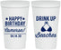 Personalized Birthday 22 oz Stadium Cups - Drink Up Beaches | 20208