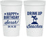 Personalized Birthday 22 oz Stadium Cups - Drink Up Beaches | 20209