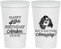 Personalized Birthday 22 oz Stadium Cups - 40th | 20222
