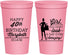 Personalized Birthday 22 oz Stadium Cups - 40th | 20223